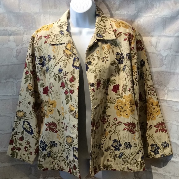 E.L.C.C Jackets & Blazers - ELCC Embroidered Tapestry Blazer/Jacket